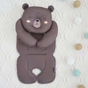 Bear Liner Seat Pad for Car, Brown